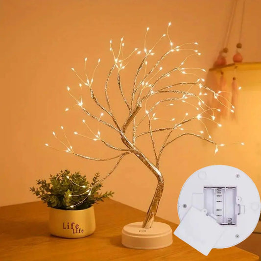1Piece 108LEDS Tree Lamp Led Touch Switch Nightlight Scene